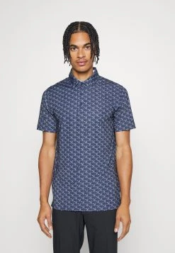 PUMA Golf Mattr Palms - Polo Shirt - Navy Blazer/White Glow