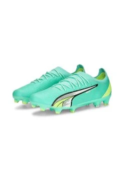 Puma Ultra Ultimate Fg/Ag - Moulded Stud Football Boots - Electric PeppermintWhite Fast Yellow -Fashion clothing 30949a3bad694425b0d68986b8619d35