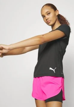 Run Ultraspun Tee - Sports T-Shirt - Puma Black -Fashion clothing 30b841a958ca4d2d8e9a2cb82d5335da