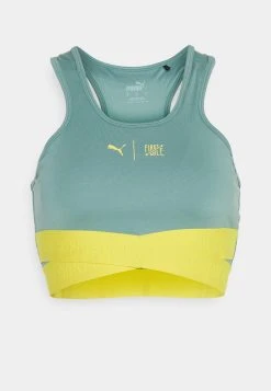 Puma First Mile High Impact Bra - Bustier - Adriatic -Fashion clothing 314d1eff77c04070bc49ba0f39aaf583