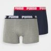 Puma Basic 2 Pack - Pants - Blue/Grey Melange -Fashion clothing 32d7fed134d34cb2a1fa3954aaecbb6c