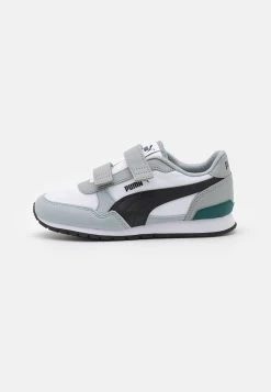 Puma Runner Unisex - Trainers - White/Black/Cool Mid Gray
