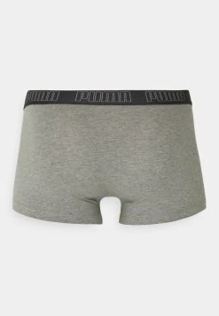 Puma Basic 2 Pack - Pants - Dark Grey Melange/Black -Fashion clothing 3391f87d01c04b9388e161b1d76f4c9b