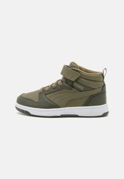 Puma Rebound Mid Unisex - High-Top Trainers - Alpine Snow/Sand Dune/White