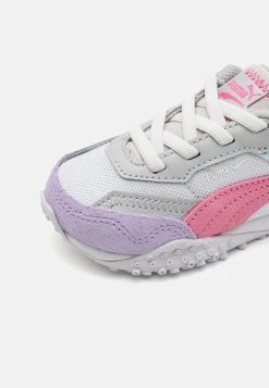 Puma Blacktop Rider- Trainers - Feather Gray/Strawberry Burst -Fashion clothing 34ce9369558340ad864133f8a59b6490