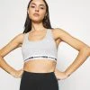 Puma Women Racer Back Top - Bustier - Grey Melange -Fashion clothing 3506e00379294d9699b5daf7fe59ba22