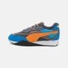 Puma Blacktop Rider Ps Unisex - Trainers - Cool Dark Gray/Pumpkin Pie/Racing Blue -Fashion clothing 3567a4d899b24ef4b099ec62806c599f