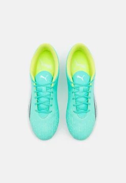 Puma Ultra- Moulded Stud Football Boots - Electric Peppermint/White/Fast Yellow -Fashion clothing 35c49886c7d6453cb4e8e7286d955bda
