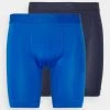 Puma Sport Long Boxer 2 Pack - Pants - Blue Combo -Fashion clothing 35d6df7909ca4179970ca6f053e8131a