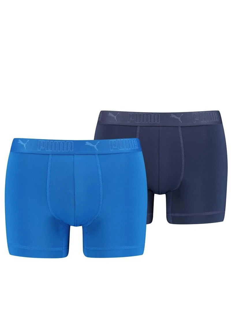 Puma Boxer 2 Pack - Pants - Blue Combo 3 Puma Boxer 2 Pack - Pants - Blue Combo