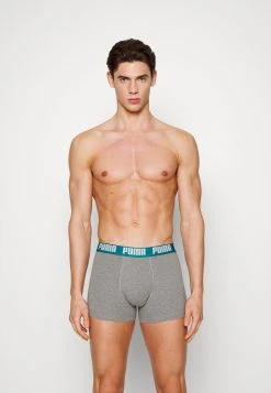 Puma Basic 2 Pack - Pants - Grey/Teal Combo -Fashion clothing 3756b37510eb4201b380bd382008fe68