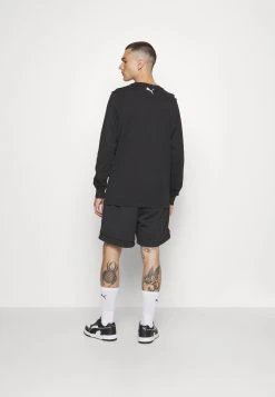 Puma Blueprint Graphic Tee - Long Sleeved Top - Black -Fashion clothing 3760d973bf1d4a3bbff8f5cd64098f3e