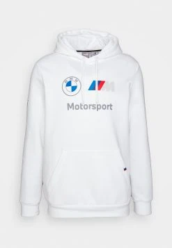 Puma Bmw Mms Ess- Hoodie -White -Fashion clothing 3889b66cd21d4e3381170f13ce4e23d5