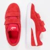 Puma Smash Unisex - Trainers - High Risk Red/White -Fashion clothing 391a7629c9994d2abed60aa8fd1a58cc
