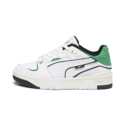 Slipstream Bball Jr - Trainers - Puma White/Archive Green
