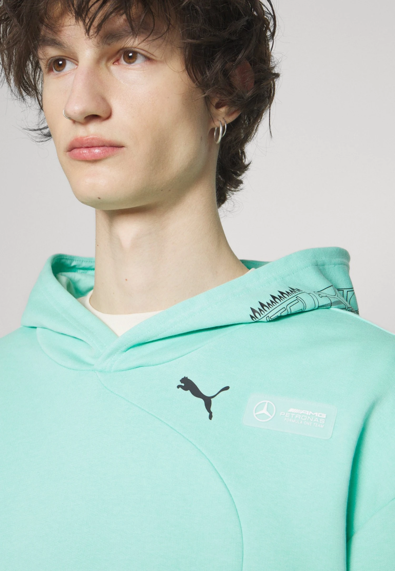 Puma Statement Hoodie - Sweatshirt - Mint 8 Puma Statement Hoodie - Sweatshirt - Mint - Image 6