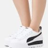 Puma Mayze Wedge - Trainers - White/Black -Fashion clothing 3a75379a1af84906aacd855c10f70d75