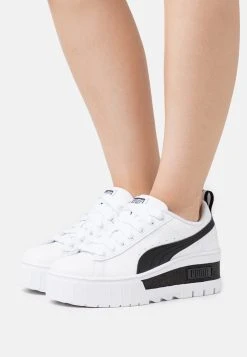 Puma Mayze Wedge - Trainers - White/Black