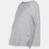 Puma Studio Bell Sleeve- Long Sleeved Top - Light Gray Heather -Fashion clothing 3b3709673e684659a9cd7687d7ea9f4f