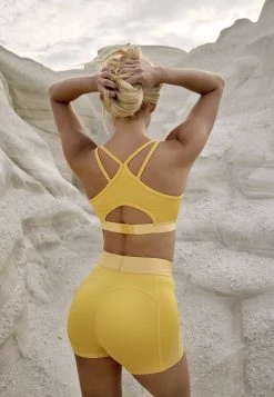 Puma Pamela Reif Waistband Short - Leggings - Mustard Seed