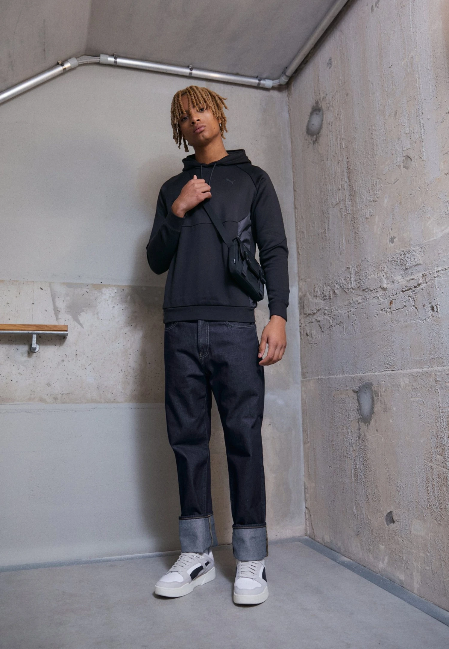 Puma Tech Fl - Hoodie - Black 8 Puma Tech Fl - Hoodie - Black - Image 6