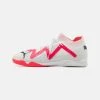 Puma Future Ultimate Court - Indoor Football Boots - White/Black/Fire Orchid -Fashion clothing 3cf22f16b7944923bb73abf024468b4a