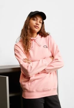 Puma Downtown Oversized Graphic Hoodie- Hoodie - Peach Smoothie