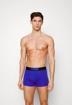 Puma Placed Logo 2 Pack - Pants - Benjamin Blue