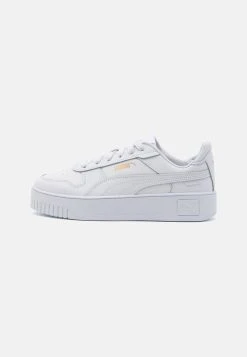 Puma Carina Street Jr - Trainers - White/Gold