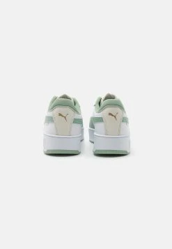 Puma Carina Street Jr - Trainers - White/Green Fog/Vapor Gray -Fashion clothing 428ef5ccc6ef406eb849081cf1db1877