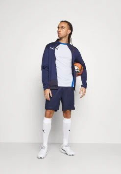 Puma Teamgoal - Print T-Shirt - White/Electric Blue Lemonade -Fashion clothing 43106c0341e34ce5aca5039290f9342a