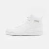 Puma Rebound Unisex - High-Top Trainers - White/Limestone -Fashion clothing 435eed10549f49c5af5d5031e4207a5a