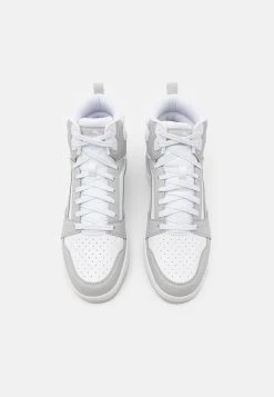 Puma Rebound Unisex - High-Top Trainers - White/Ash Gray -Fashion clothing 44c95a2255e443dfb98deec613724629