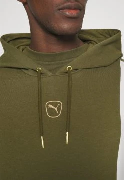 Puma King Hoody - Hoodie - Olive Drab/Alpine Snow -Fashion clothing 44e0260642dc412bad3e5b9171c3b30b