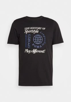 Puma Graphics Legacy Archive Tee - Print T-Shirt - Black -Fashion clothing 4579d4284f16438287c55ec20e2e2990