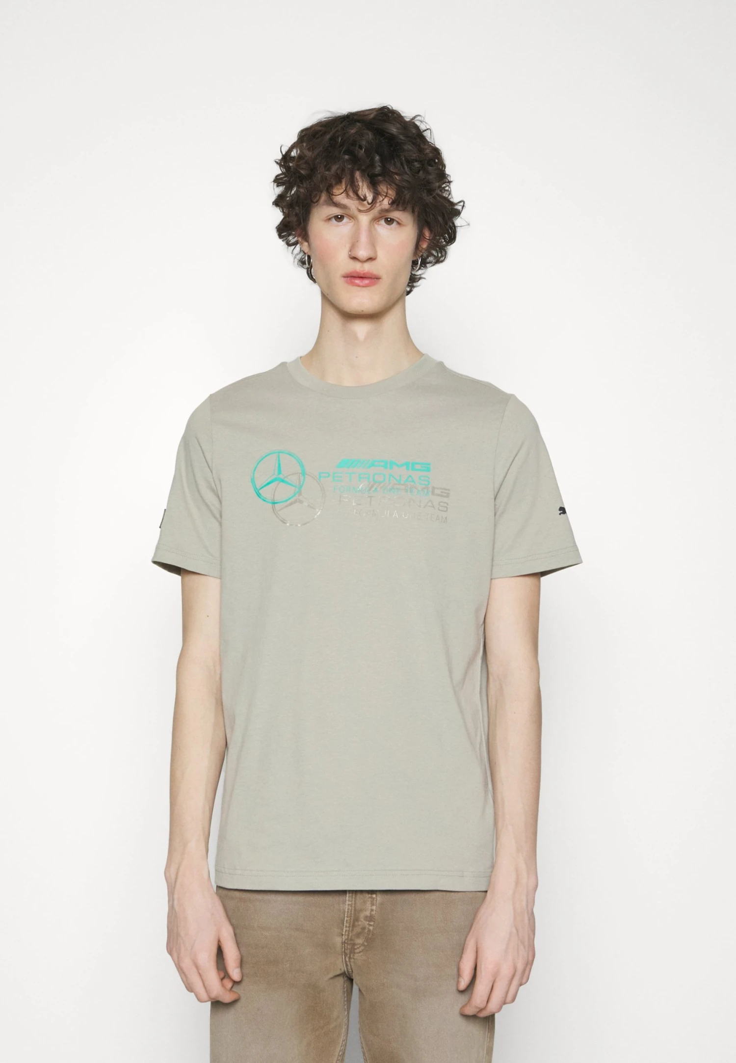 Puma Logo Tee - Print T-Shirt - Birch Tree 5 Puma Logo Tee - Print T-Shirt - Birch Tree - Image 3
