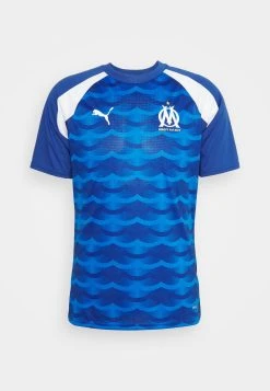 Puma Olympique De Marseille Prematch Ss - Print T-Shirt - Team Royal/Clyde Royal -Fashion clothing 471f60d289644f2a9c43d98300d77bef
