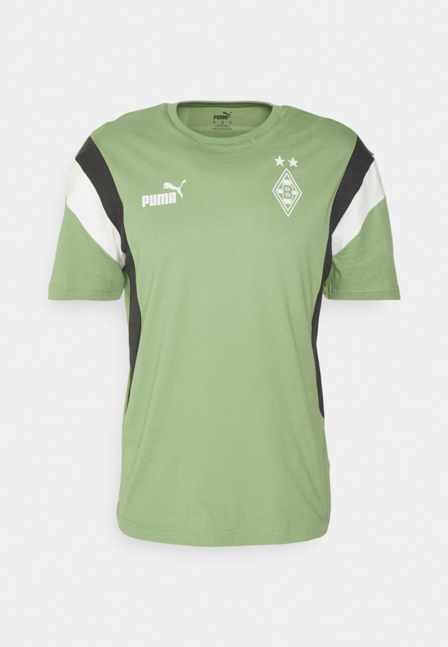 Puma Borussia Mönchengladbach- Football Shirt - Dusty Green-Flat Dark Gray White 8 Puma Borussia Mönchengladbach- Football Shirt - Dusty Green-Flat Dark Gray White - Image 6