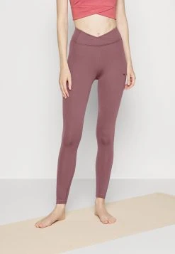 Puma Studio Yogini Cross Waist Full - Leggings - Dusty Plum