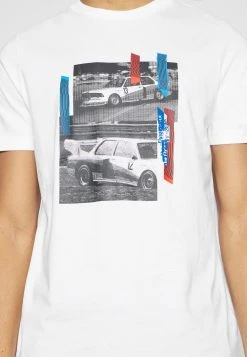 Puma Bmw Car Graphic Tee - Print T-Shirt - White -Fashion clothing 4aa88184c3a74213bc42ac94c88a8271