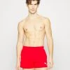 Puma Swim Men - Swimming Shorts - Red -Fashion clothing 4bd691f44116493ab2106fd911de45cd