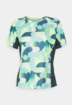 Puma Individual Blaze- Sports T-Shirt - Electric Peppermint/Dark Night -Fashion clothing 4be5103388f2489d916af2d6a23f5a08