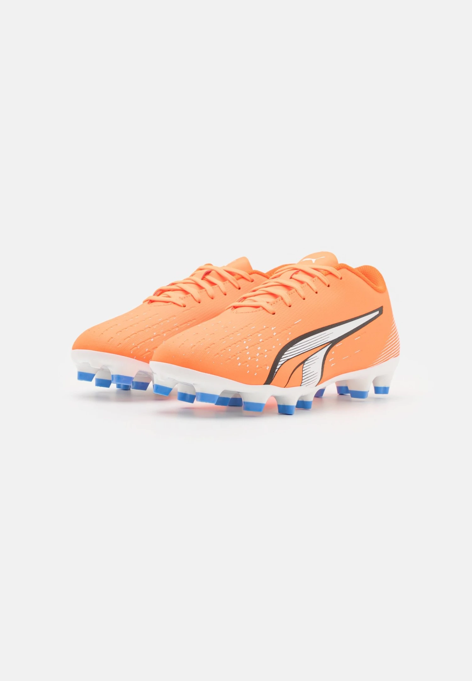 Puma Ultra- Moulded Stud Football Boots - Ultra Orange/White/Blue Glimmer 4 Puma Ultra- Moulded Stud Football Boots - Ultra Orange/White/Blue Glimmer - Image 2