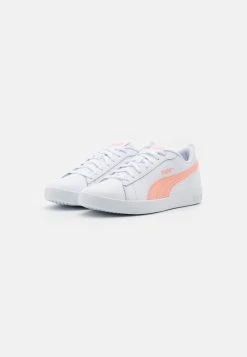 Puma Smash - Trainers - White/Apricot Blush/Black -Fashion clothing 4ca86ef315ab4616867086a3dbf9d0fa
