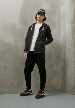 Puma Ferrari Race Hooded Jacket - Zip-Up Sweatshirt - Black 16 Puma Ferrari Race Hooded Jacket - Zip-Up Sweatshirt - Black -Fashion clothing 4d1bdd480fca41df8939436f1d16bdcf