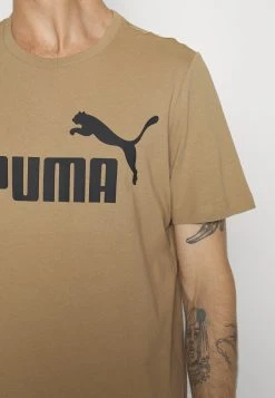 Puma Ess Logo - Print T-Shirt - Toasted -Fashion clothing 4d5a11bf81e948269869cd81b8576509