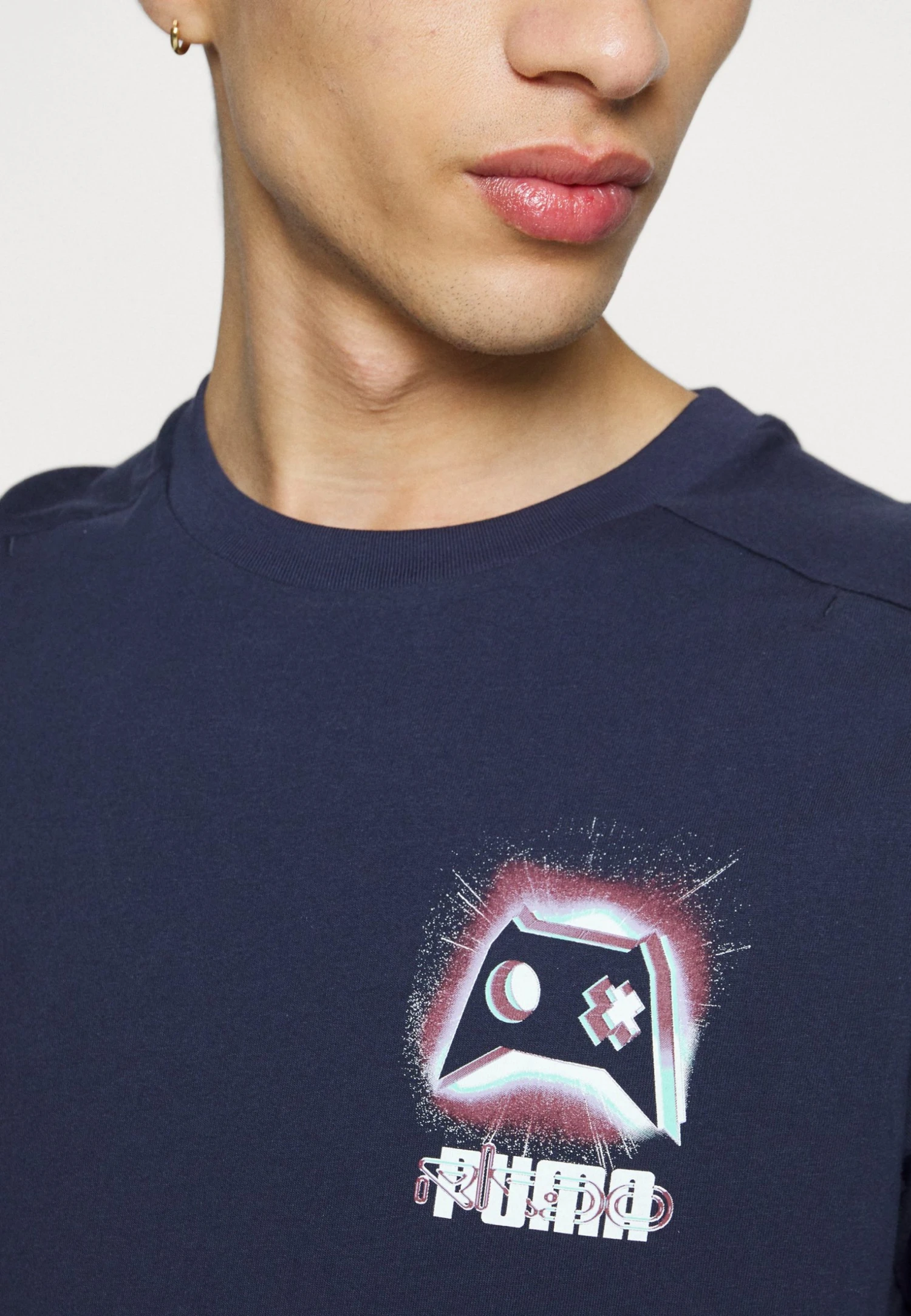 Puma Gaming Icon Tee - Print T-Shirt - Parisian Night 7 Puma Gaming Icon Tee - Print T-Shirt - Parisian Night - Image 5
