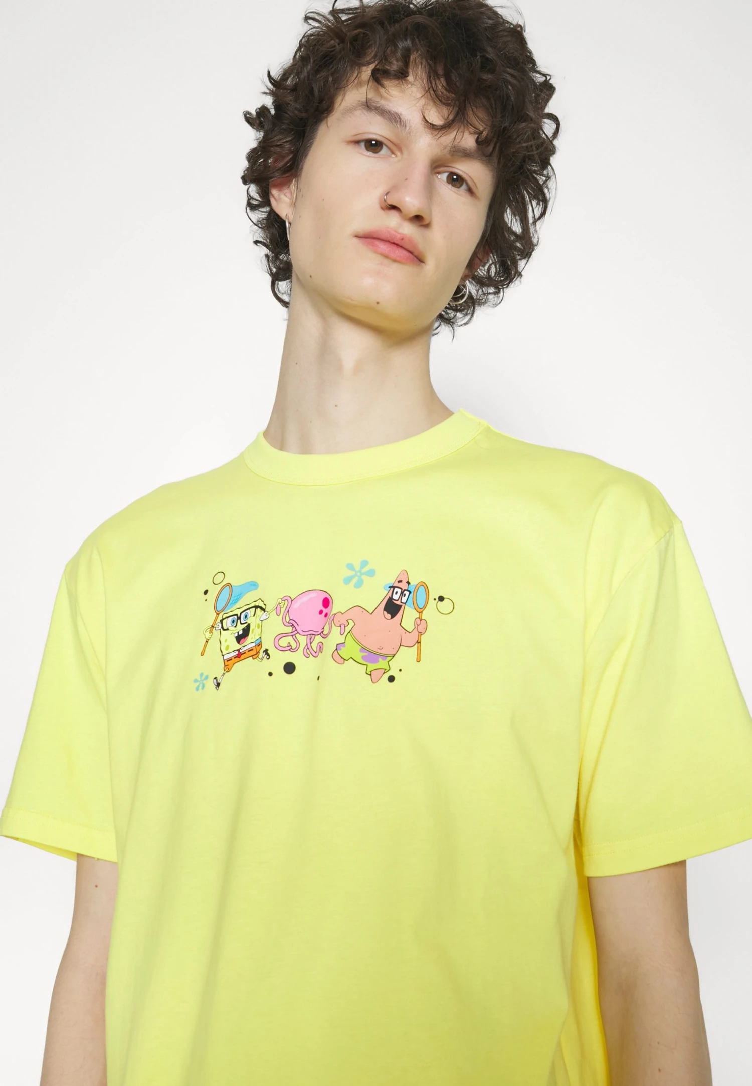 Puma Spongebob Graphic Tee - Print T-Shirt - Lucent Yellow 8 Puma Spongebob Graphic Tee - Print T-Shirt - Lucent Yellow - Image 6