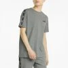 Puma Ess Tape - Print T-Shirt - Medium Gray Heather -Fashion clothing 5060a12294e34a87ad383733a97e3341