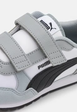 Puma Runner Unisex - Trainers - White/Black/Cool Mid Gray -Fashion clothing 5141006e99b84adc8f09d9ac7d4495e6
